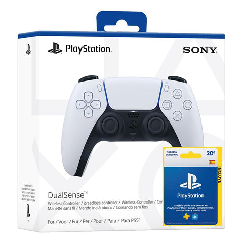 Mando ps5 dualsense blanco + psn 20 eur