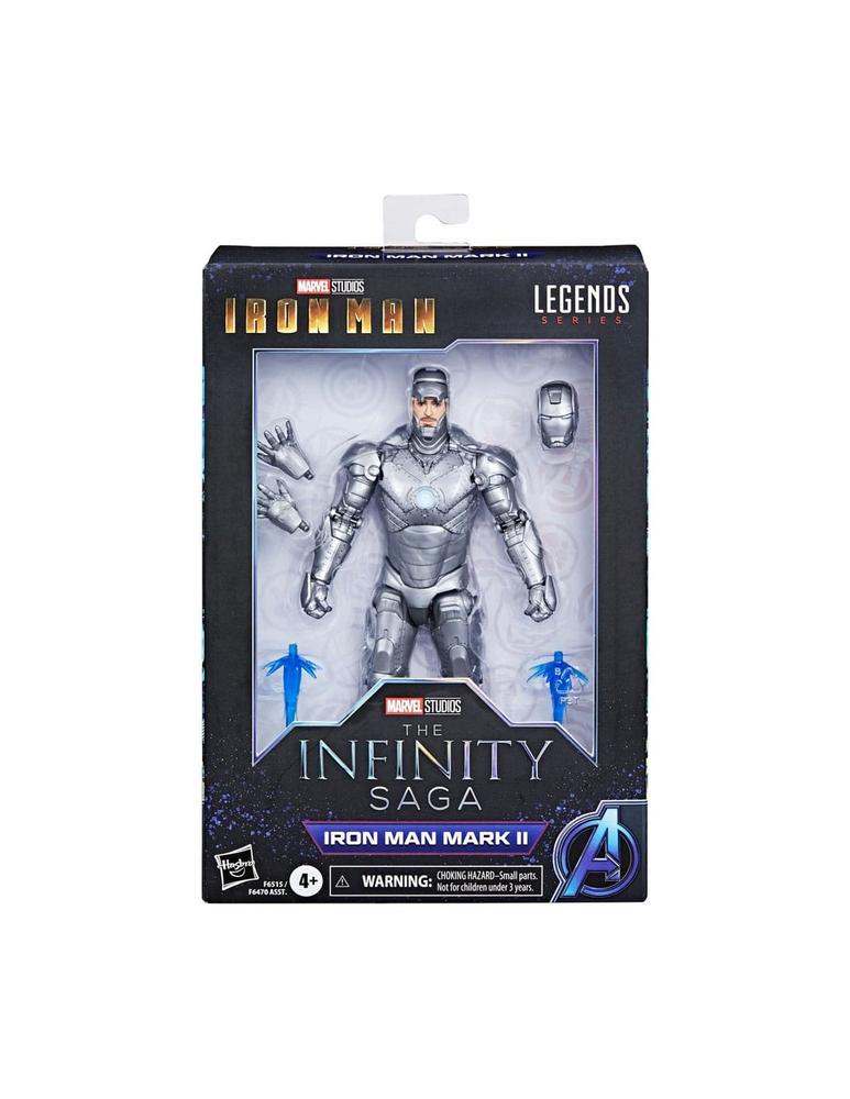 Figura hasbro marvel legends series the infinity saga iron man mark ii