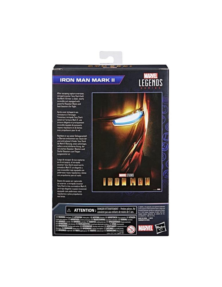 Figura hasbro marvel legends series the infinity saga iron man mark ii