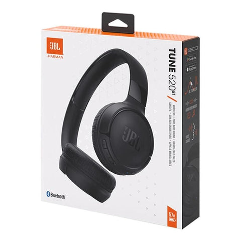 Auriculares inalambricos jbl tune 520bt color negro