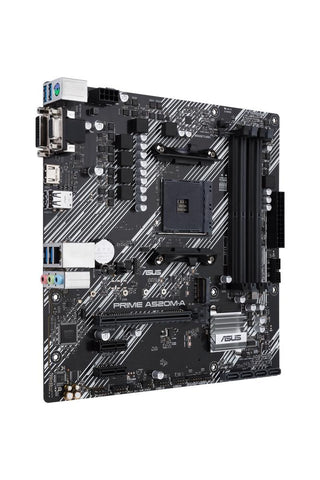 Placa base asus prime a520m - a ii - csm socket am4  ddr4 x4 max 128gb 3200mhz d - sub hdmi displayport matx