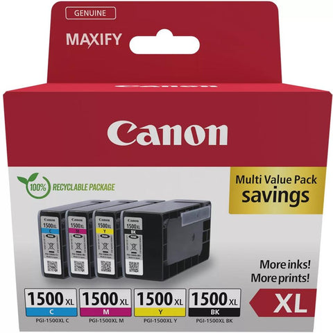 Multipack canon pgi - 1500xl n - c - m - a  mb2050 - mb2350