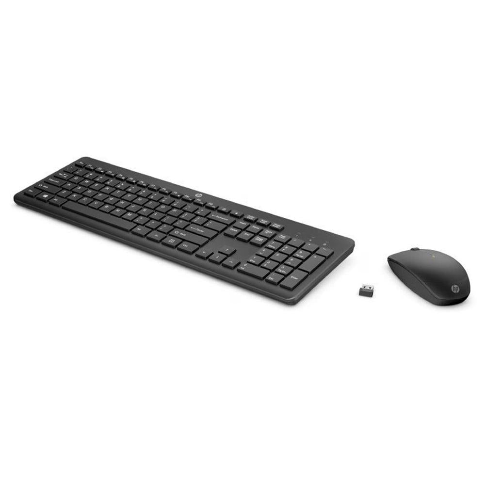 Combo de teclado y raton inalambrico hp 230 negro