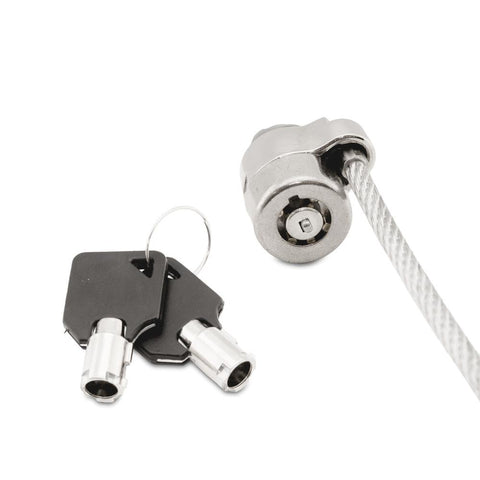 Cable seguridad coolbox tipo kesington con llave 1.8m.