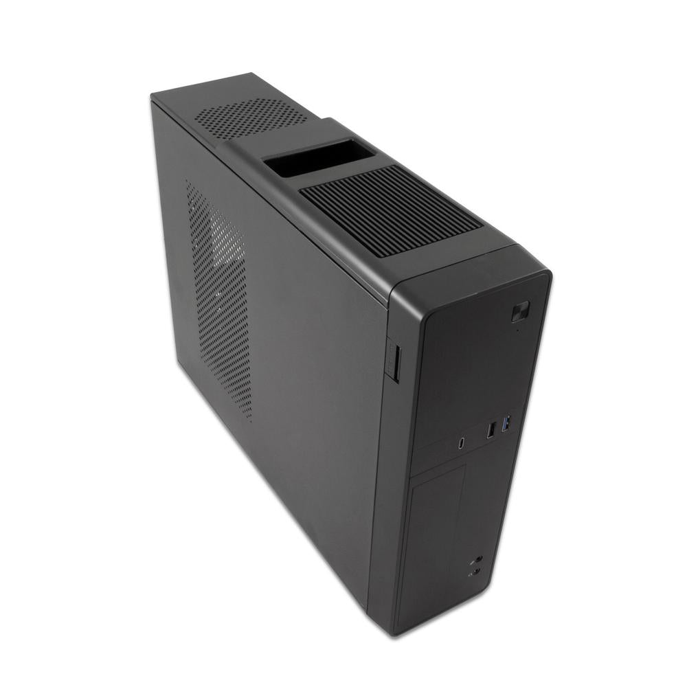 Caja ordenador sobremesa coolbox microatx slim t310 usb - c  lector de tarjetas fuente sfx 300w bronze incluida