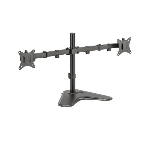 Soporte mesa monitor doble fonestar vesa hasta 32pulgadas 100x100 max 18kg