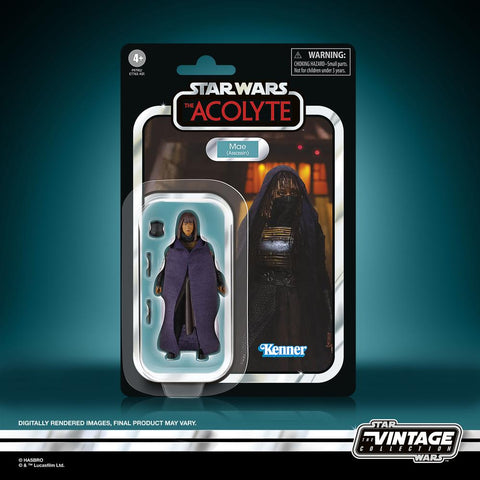 Figura hasbro star wars the vintage collection the acolyte mae (assasin)