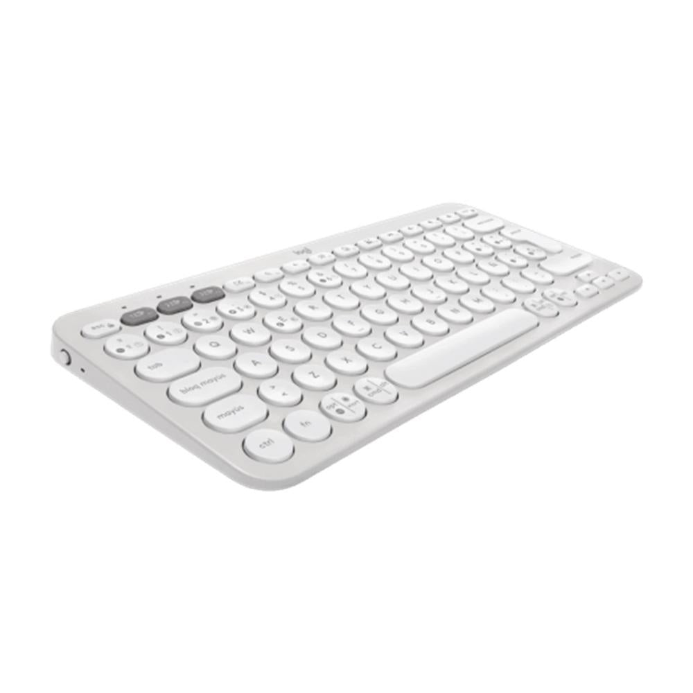 Teclado + mouse logitech pebble 2 combo inalambrico blanco