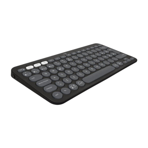 Teclado + mouse logitech pebble 2 combo inalambrico negro