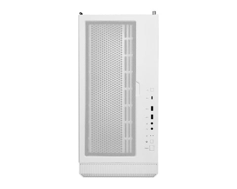 Caja ordenador gaming msi mpg velox 100r atx 4 x 120mm 2 x usb 3.2 1 x usb tipo c argb blanca