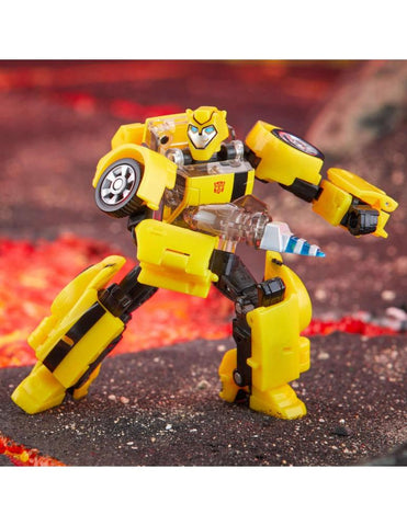 Figura hasbro transformers legaly united animated universe bumblebee