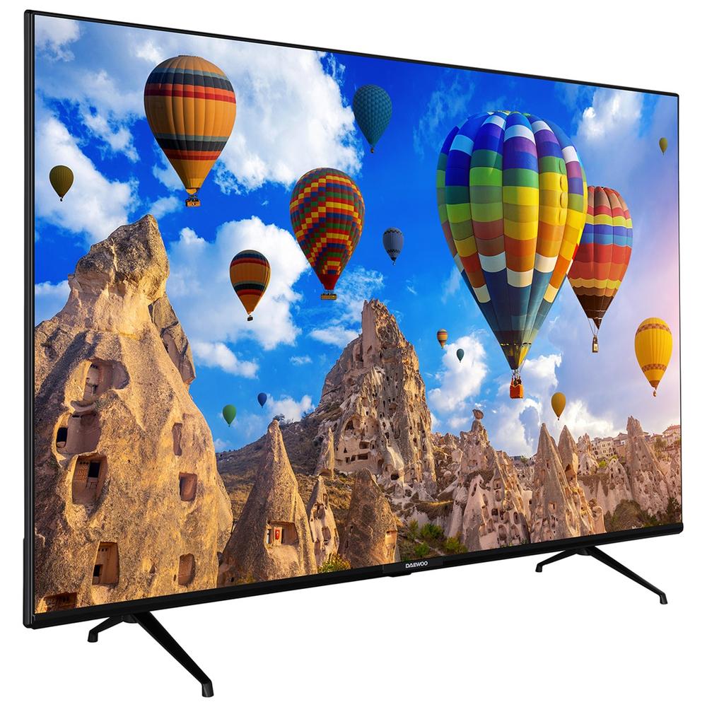 Tv daewoo 43pulgadas qled 4k uhd - d43dm55uqpms - android smart tv