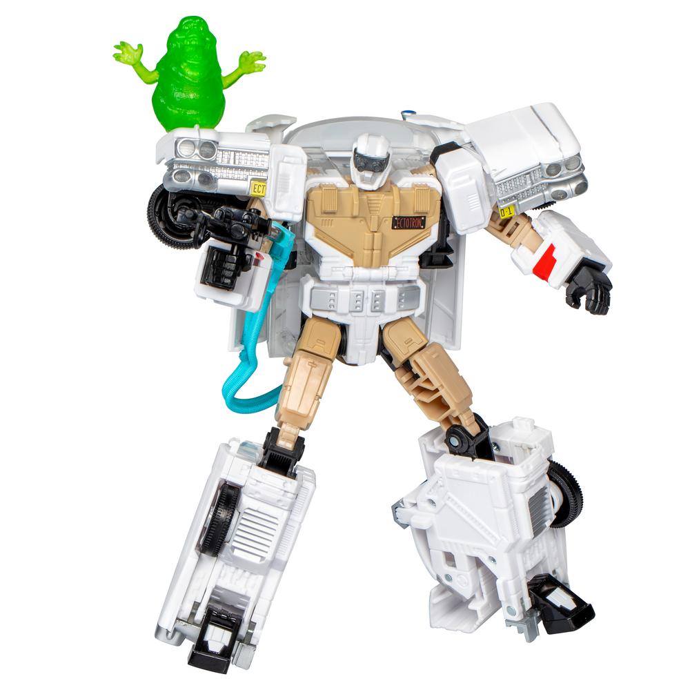 Figura hasbro transformers x ghostbusters ectotron ecto - 1