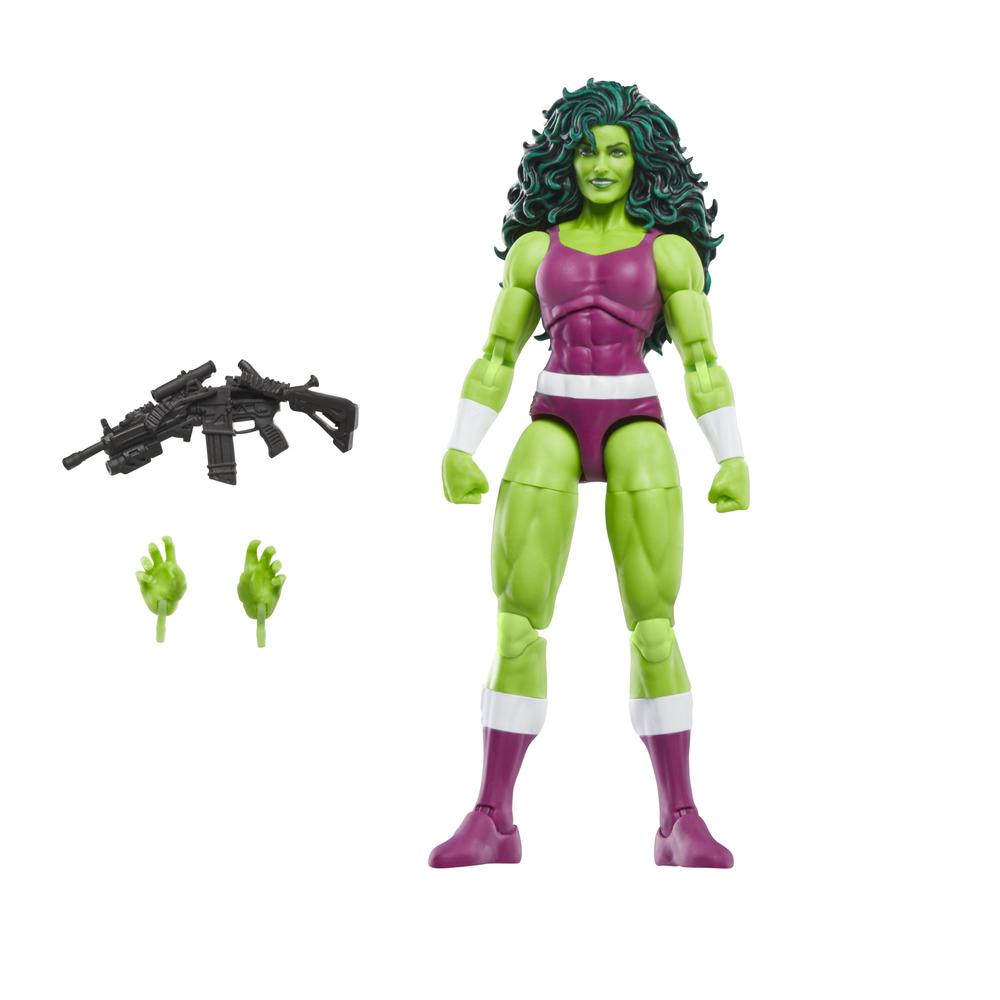 Figura hasbro marvel legends series iron man she - hulk