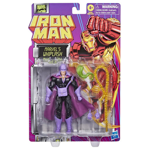 Figura hasbro marvel legends series iron man marvel's whiplash