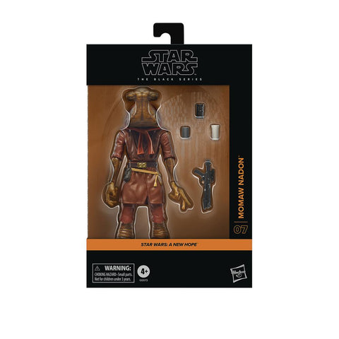 Figura hasbro star wars the black series a new hope momaw nadon