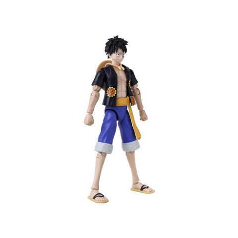 Figura bandai one piece anime heroes luffy dressrosa