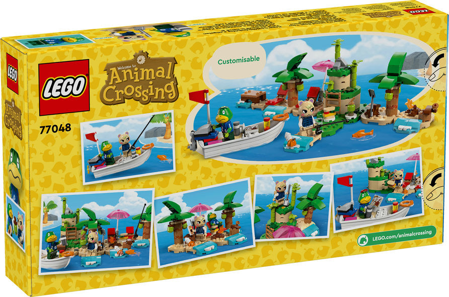 Lego animal crossing paseo en barca con el capitán