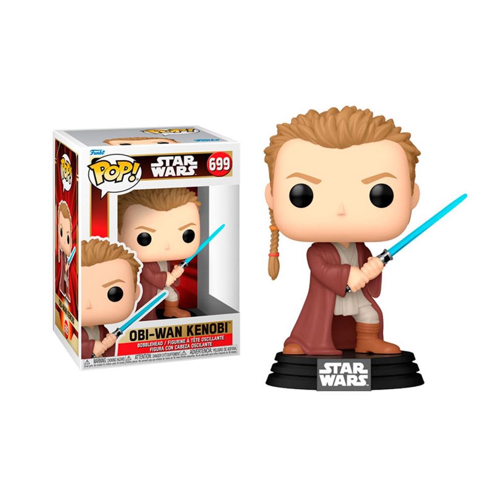 Funko pop star wars the phantom menace obi wan joven 76018