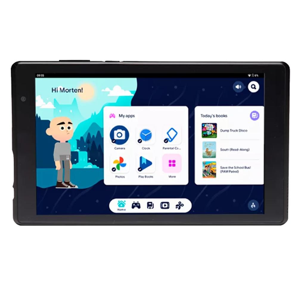 Tablet denver 8pulgadas tio - 80105kbluepink - 64gb rom - 4gb ram - wifi - bluetooth - android 13 + fundas azul y rosa