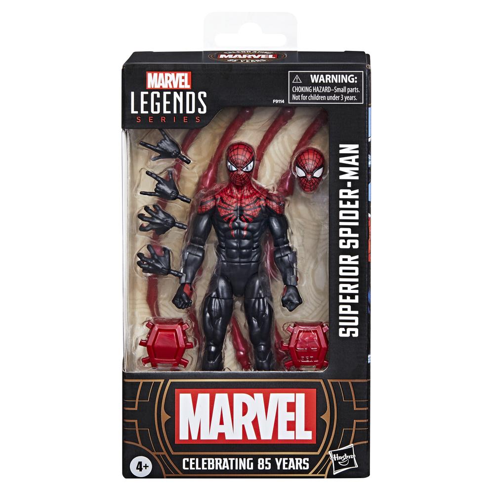 Figura hasbro marvel legends series marvel celebrating 85 years superior spider - man