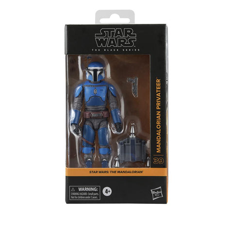 Figura hasbro star wars mandalorian the black series mandalorian provateer