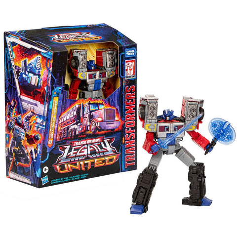 Figura hasbro transformers legaly united leader class optimus prime