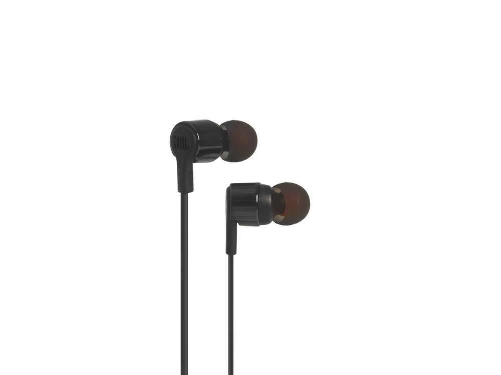 Auriculares intrauditivos jbl t210 black