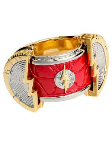 Réplica anillo y exhibidor the noble collection dc comics the flash