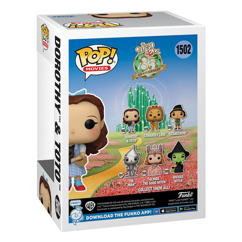 Funko pop el mago de oz dorothy & toto
