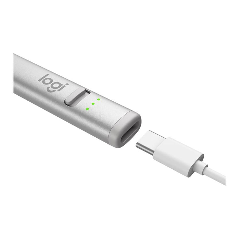 Lapiz digital logitech crayon silver usb - c