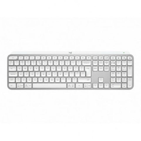 Teclado logitech mx keys s inalambrico gris