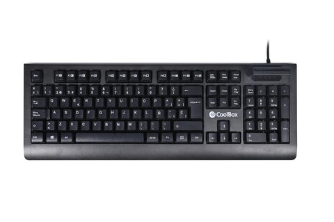 Teclado coolbox con lector dniie 4.0 coo - tec04dni