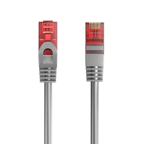Cable red ewent latiguillo rj45 utp cat6 15m gris
