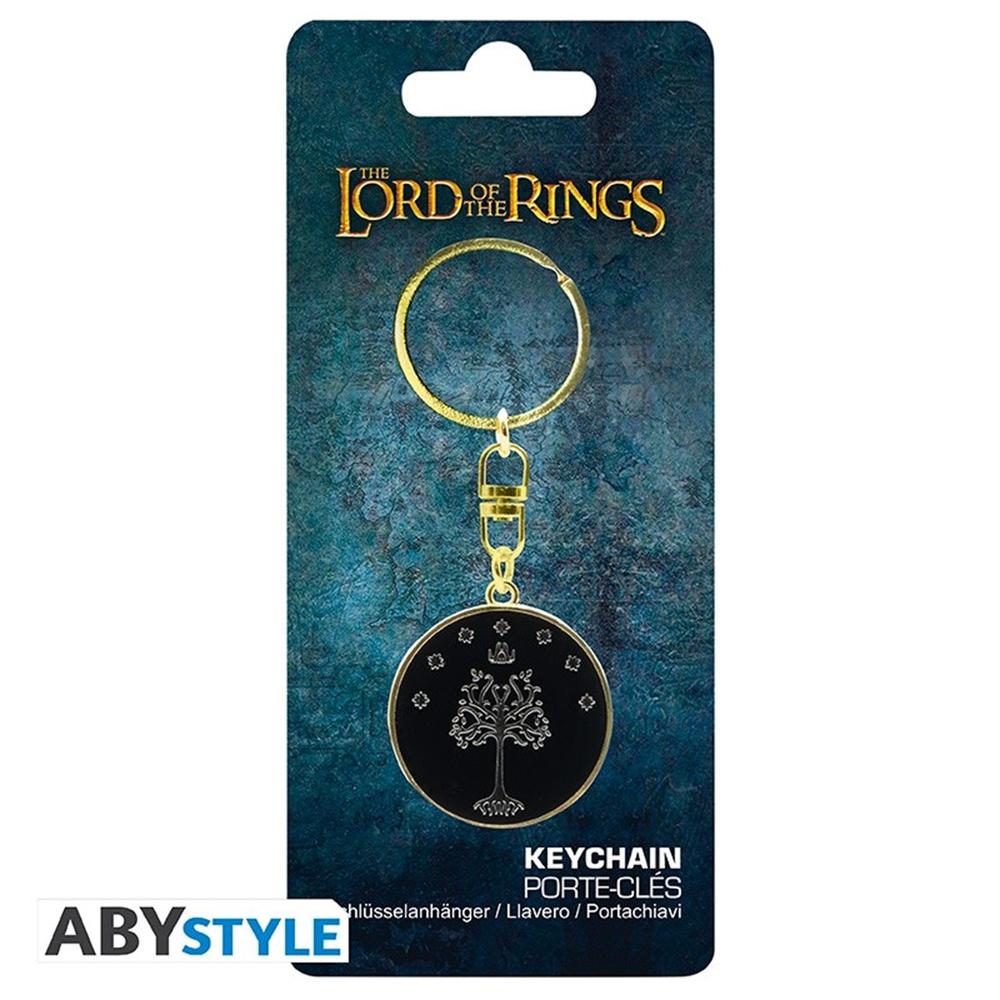 Llavero abystyle el señor de los anillos arbol blanco de gondor