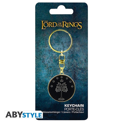 Llavero abystyle el señor de los anillos arbol blanco de gondor