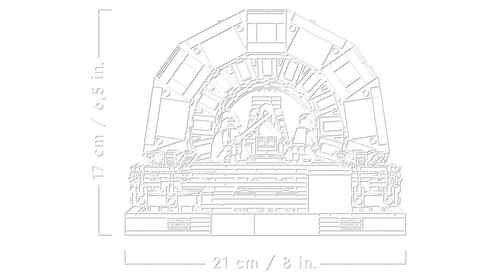 Lego star wars sala del trono del emperador