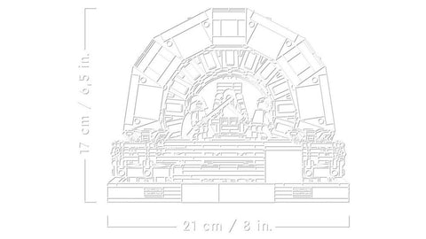 Lego star wars sala del trono del emperador