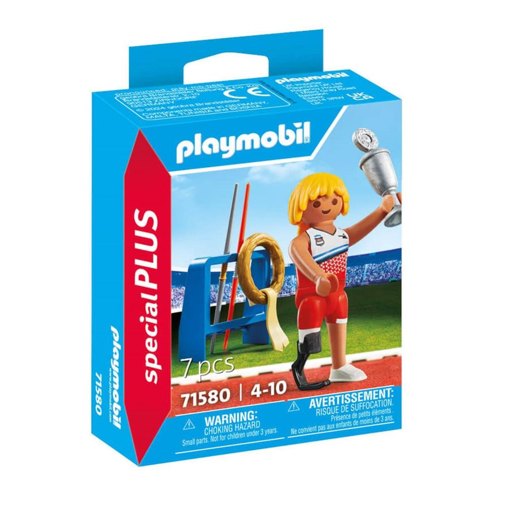 Playmobil lanzamiento de jabalina