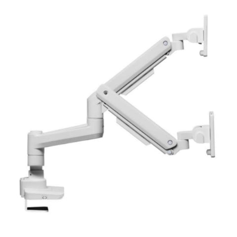 Soporte mesa equip vesa hasta 35pulgadas 100x100 max 20kg doble pantalla blanco