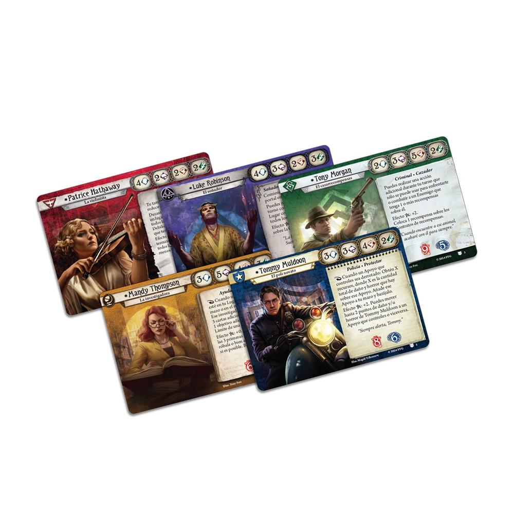 Juego de mesa arkham horror lcg los devoradores de sueños expansion investigacion edad recomendada 14 años