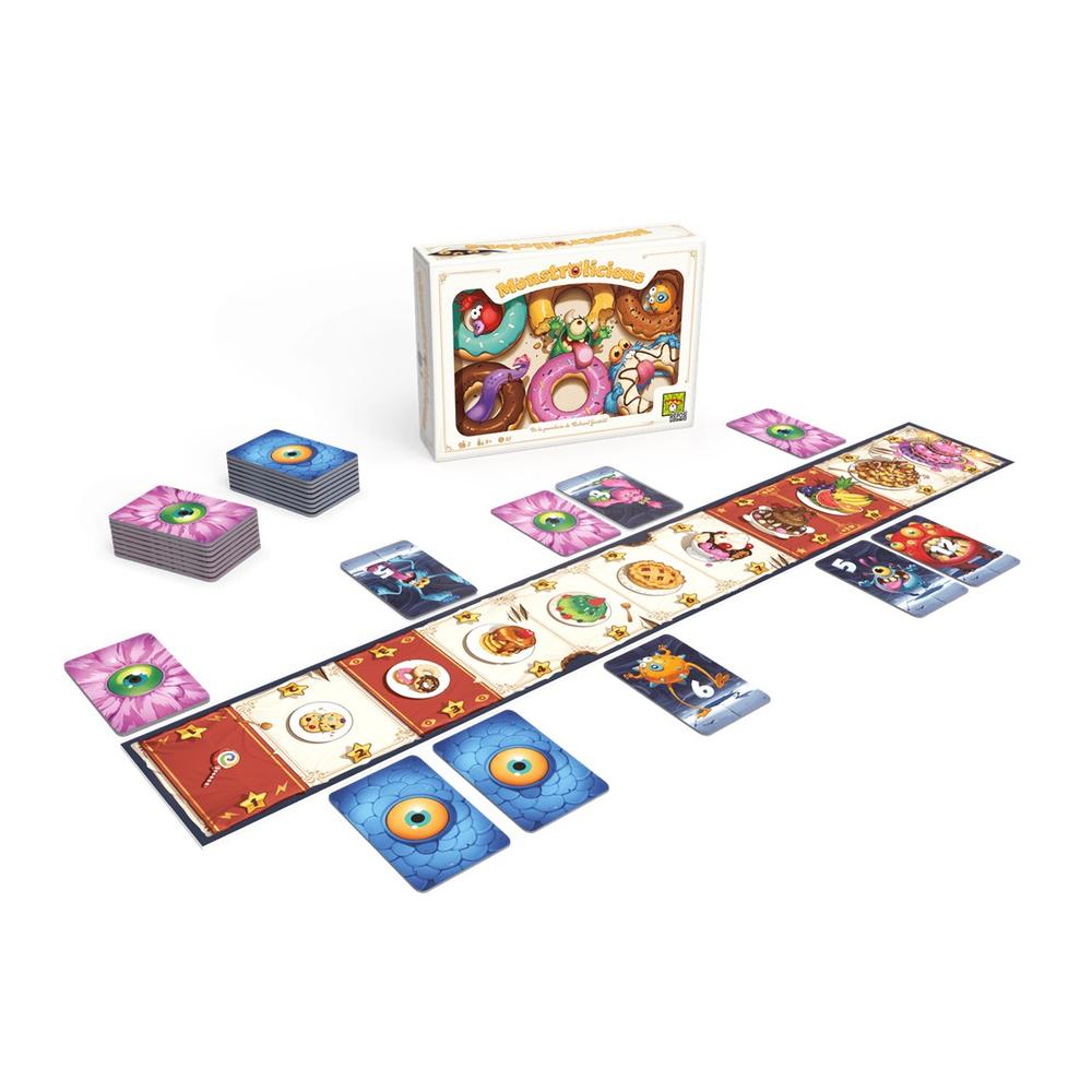 Juego de mesa monstrolicious edad recomendada 8 años