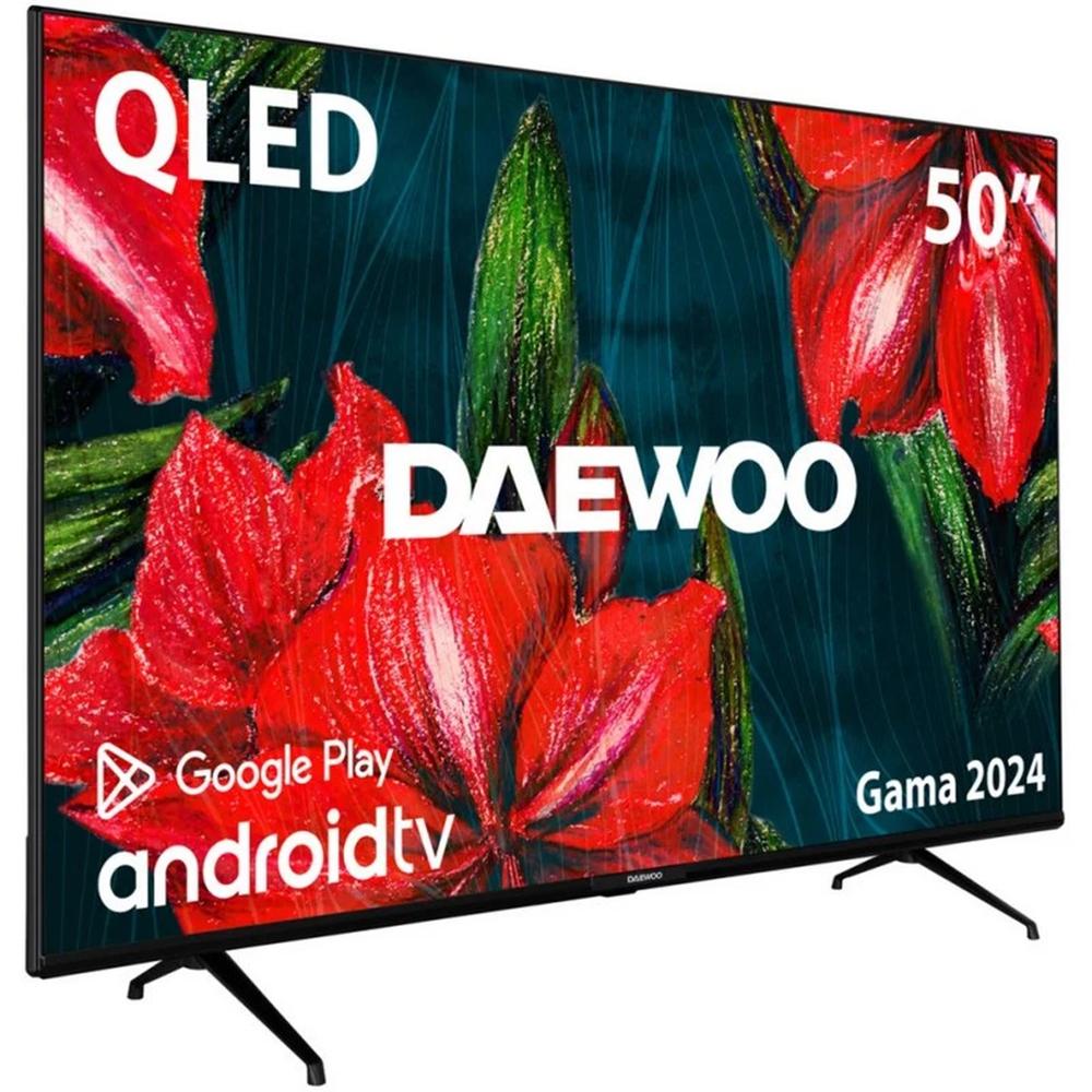 Tv daewoo 50pulgadas qled 4k uhd - d50dm55uqpms - android smart tv