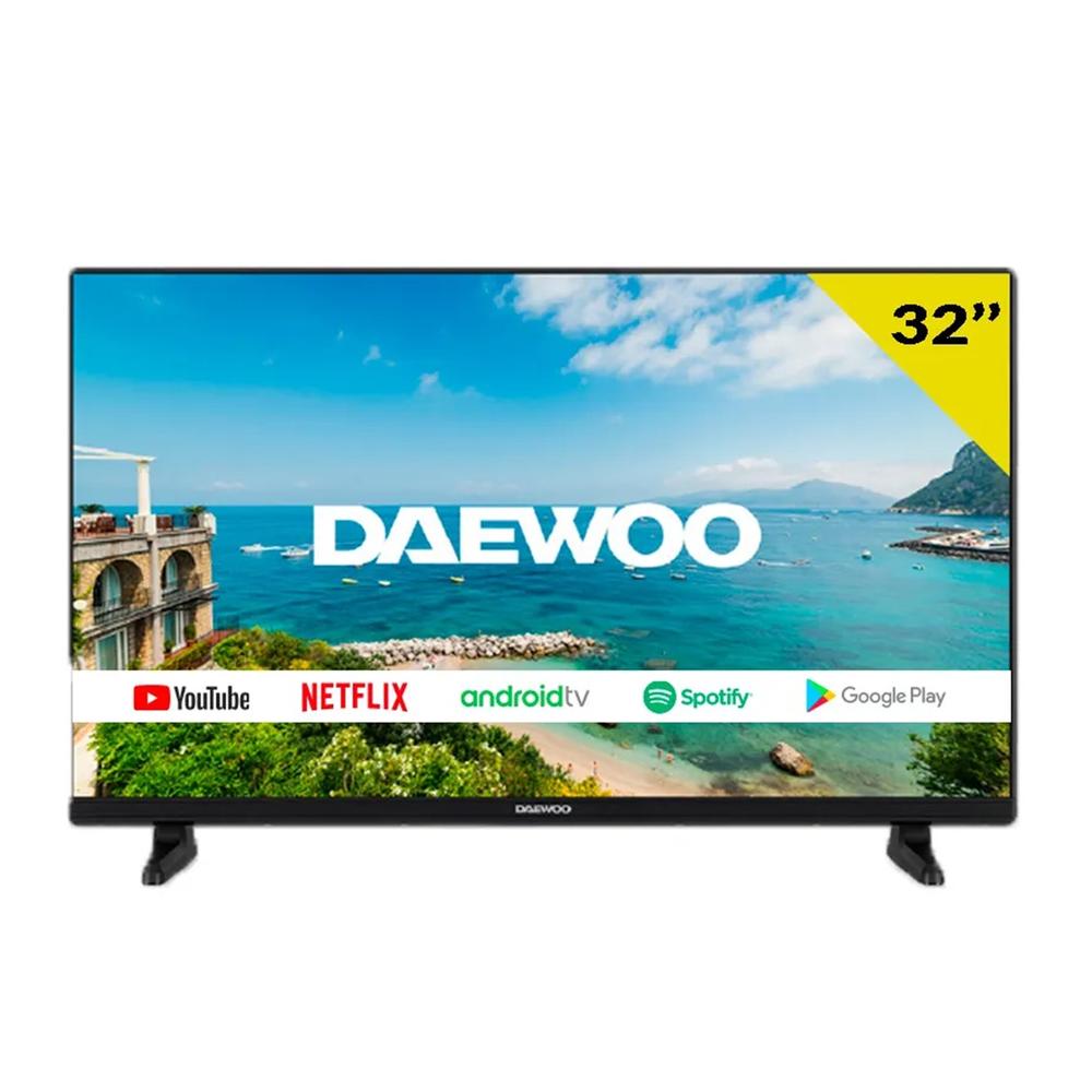 Tv daewoo 32pulgadas led hd ready - 32dm63ha - android smart tv