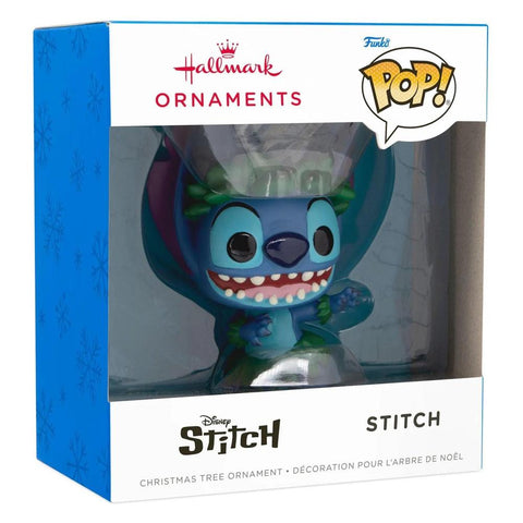 Adorno de navidad funko disney stitch figura de resina