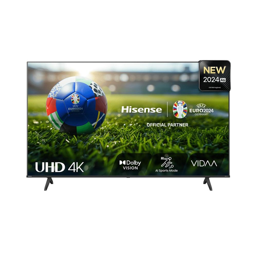 Tv hisense 43pulgadas led 4k uhd -  43a6n -  smart tv