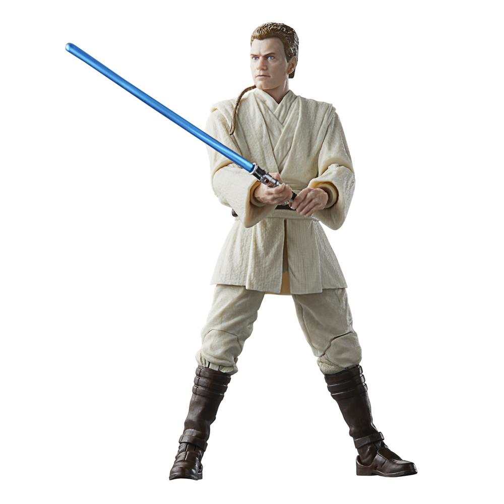 Figura hasbro star wars the black series archive obi - wan kenobi (padawan)