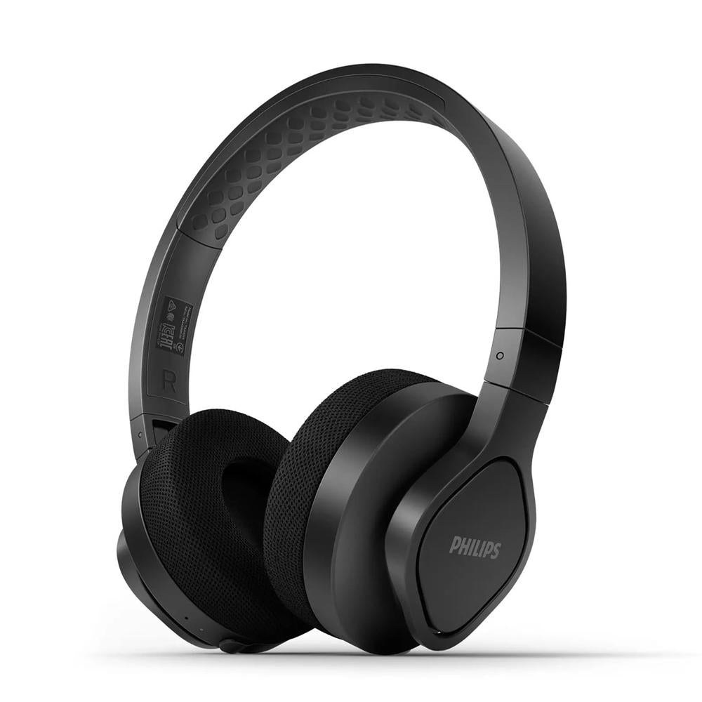 Auriculares inalambricos philips taa4216bk - 00 color negro bt almohadillas lavables