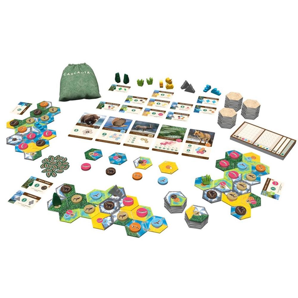 Juego de mesa cascadia landmarks ingles