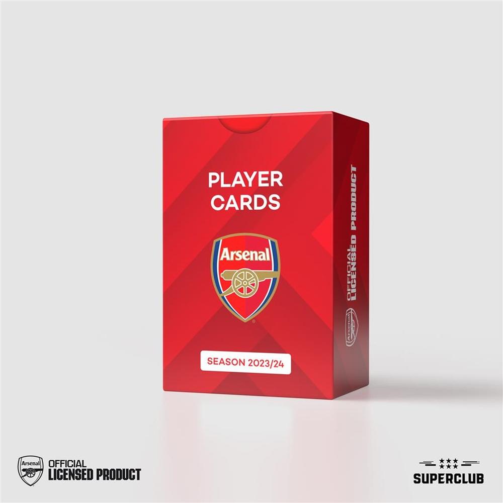 Juego de mesa superclub arsenal player cards 2023 - 24 ingles